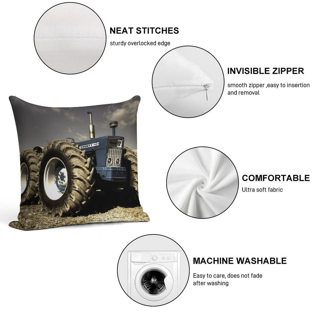 Ford County 4X4 Soft Bedroom Essential Throw Pillow