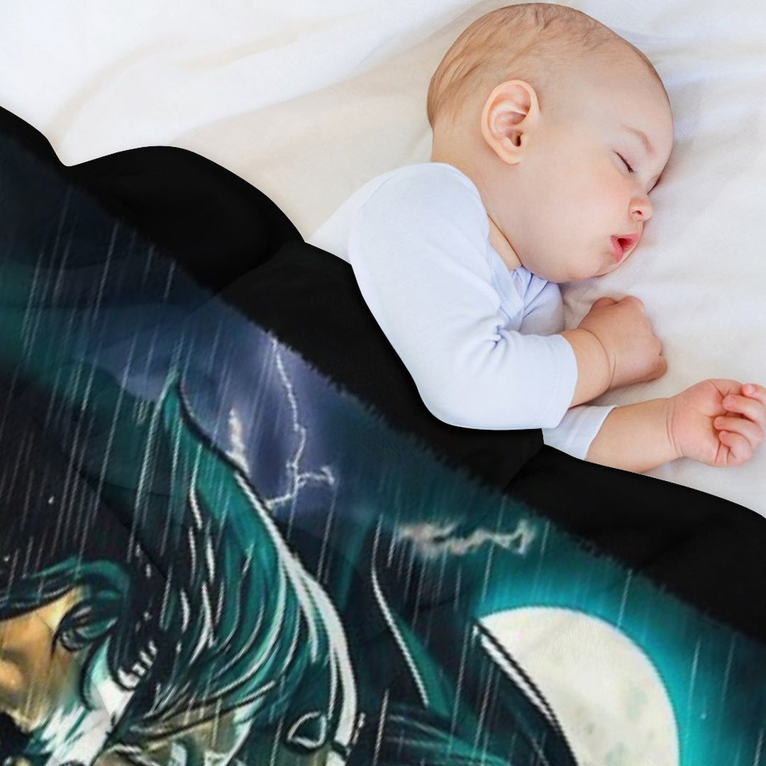 An American Werewolf in London Anti-pilling Throw Blanket