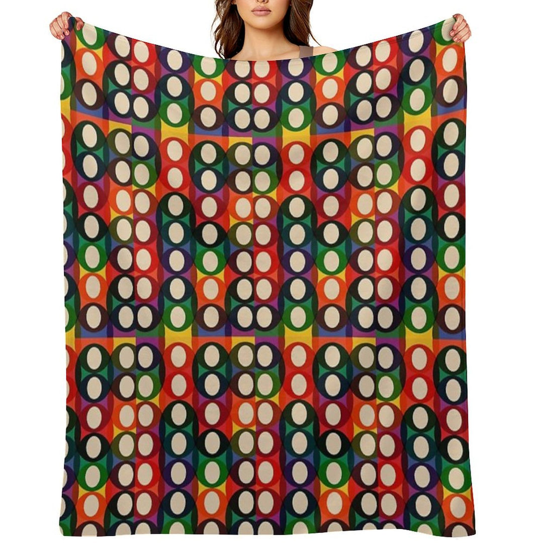 Oppitty Poppitty Shrink-resistant Throw Blanket