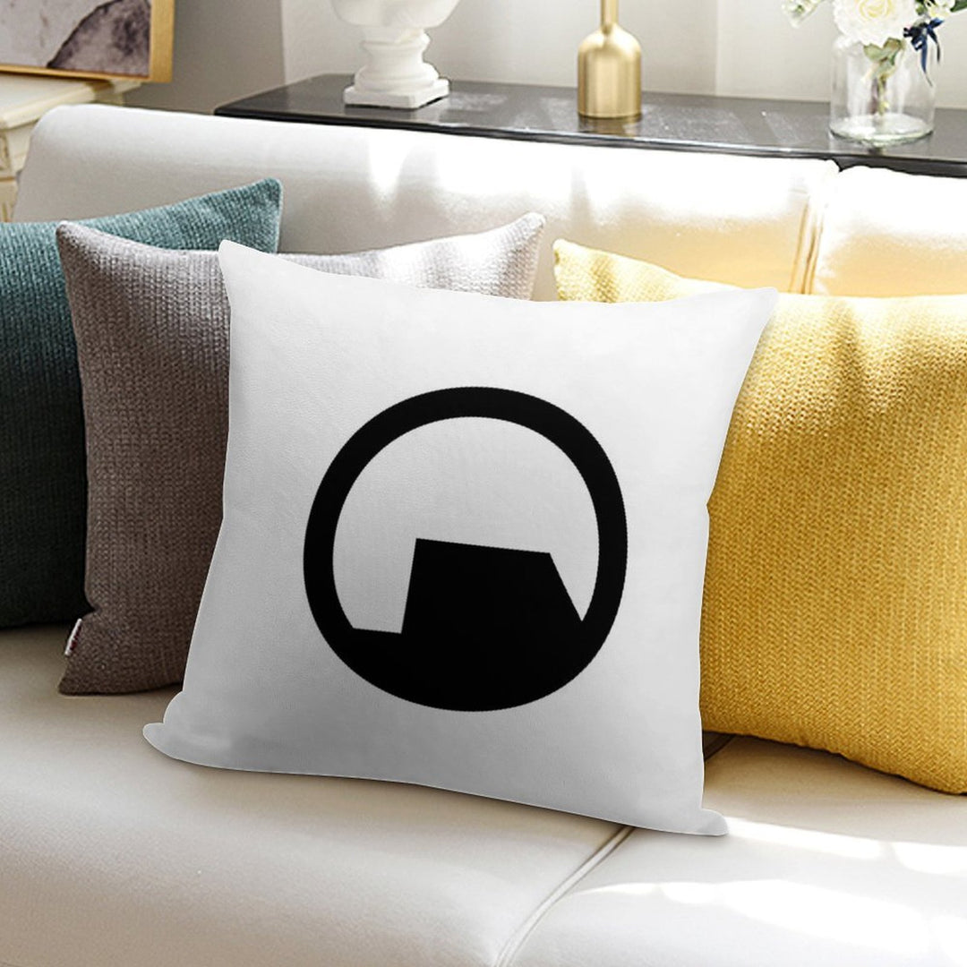 Black Mesa Logo Soft Decorative Cover Throw Pillow