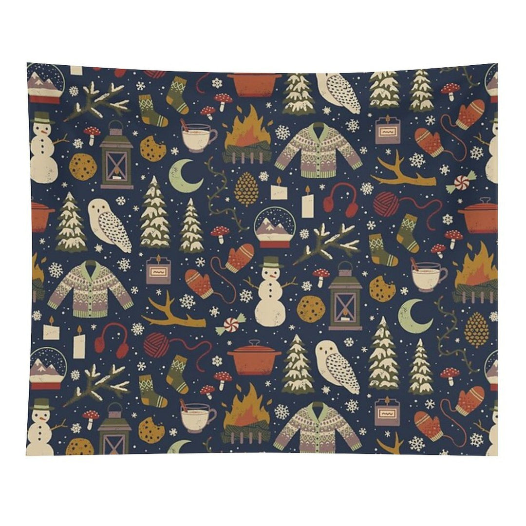 Winter Nights Tapestry