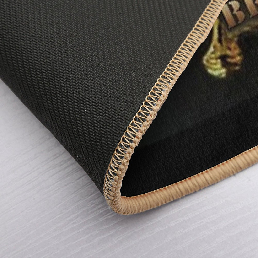 AWESOME BRAVO Seal Team  Slip-Resistant Bath Mat