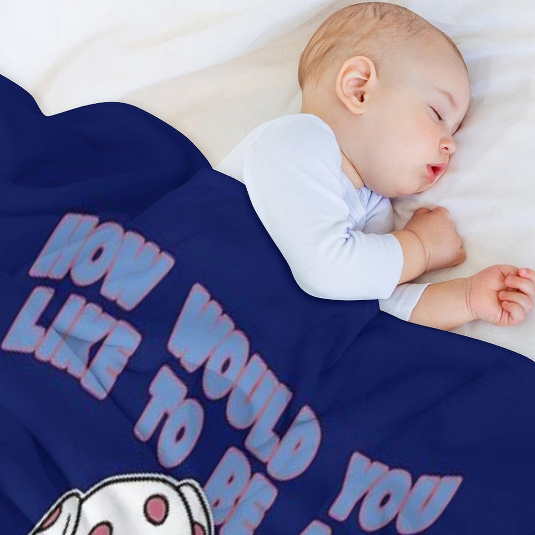 Spotted Elephant Misfit Toy Velvety-soft Throw Blanket