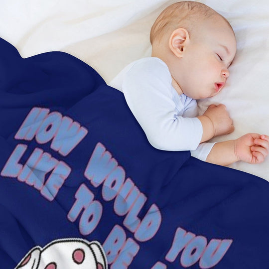 Spotted Elephant Misfit Toy Velvety-soft Throw Blanket