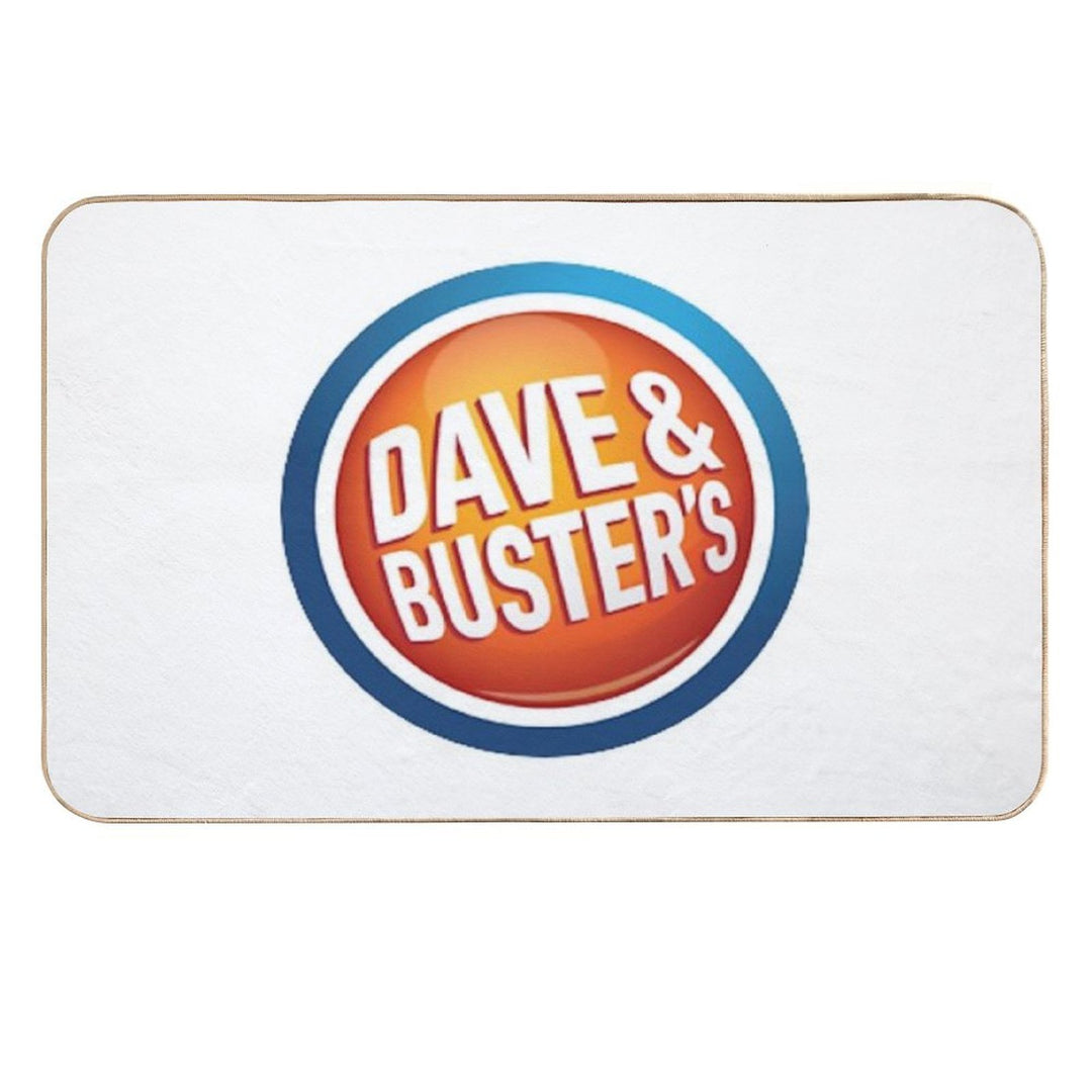 Dave & Buster's Logo Durable Bath Mat