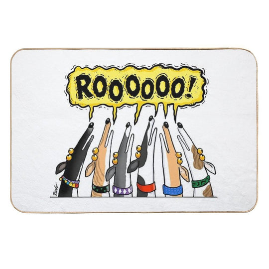 Roooooo!  Easy To Clean Bath Mat