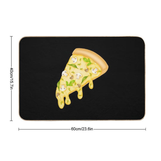 Pizza  Pet-Safe Bath Mat