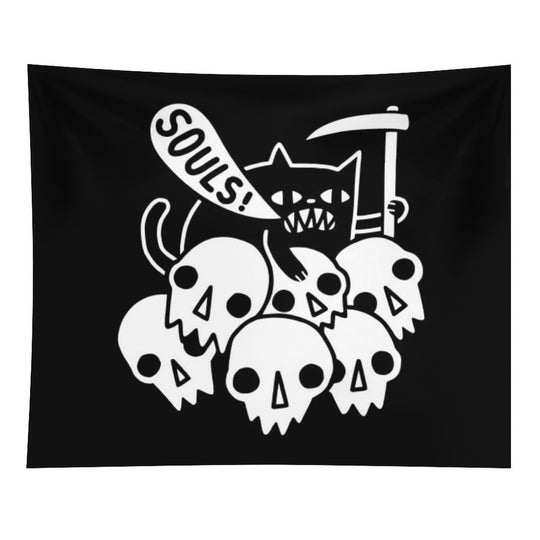 Cat Got Your Soul Tapestry