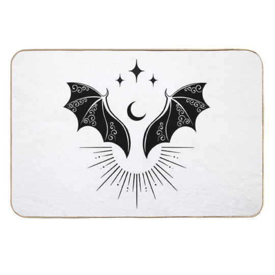Wings of Night  Anti-Trip Bath Mat