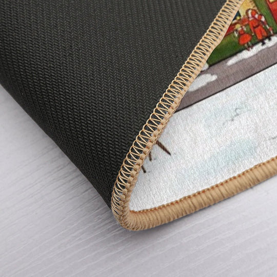 Christmas Whimsy  Absorbent Bath Mat