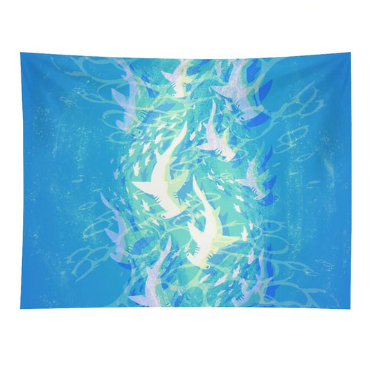 Hammerhead Migration Tapestry
