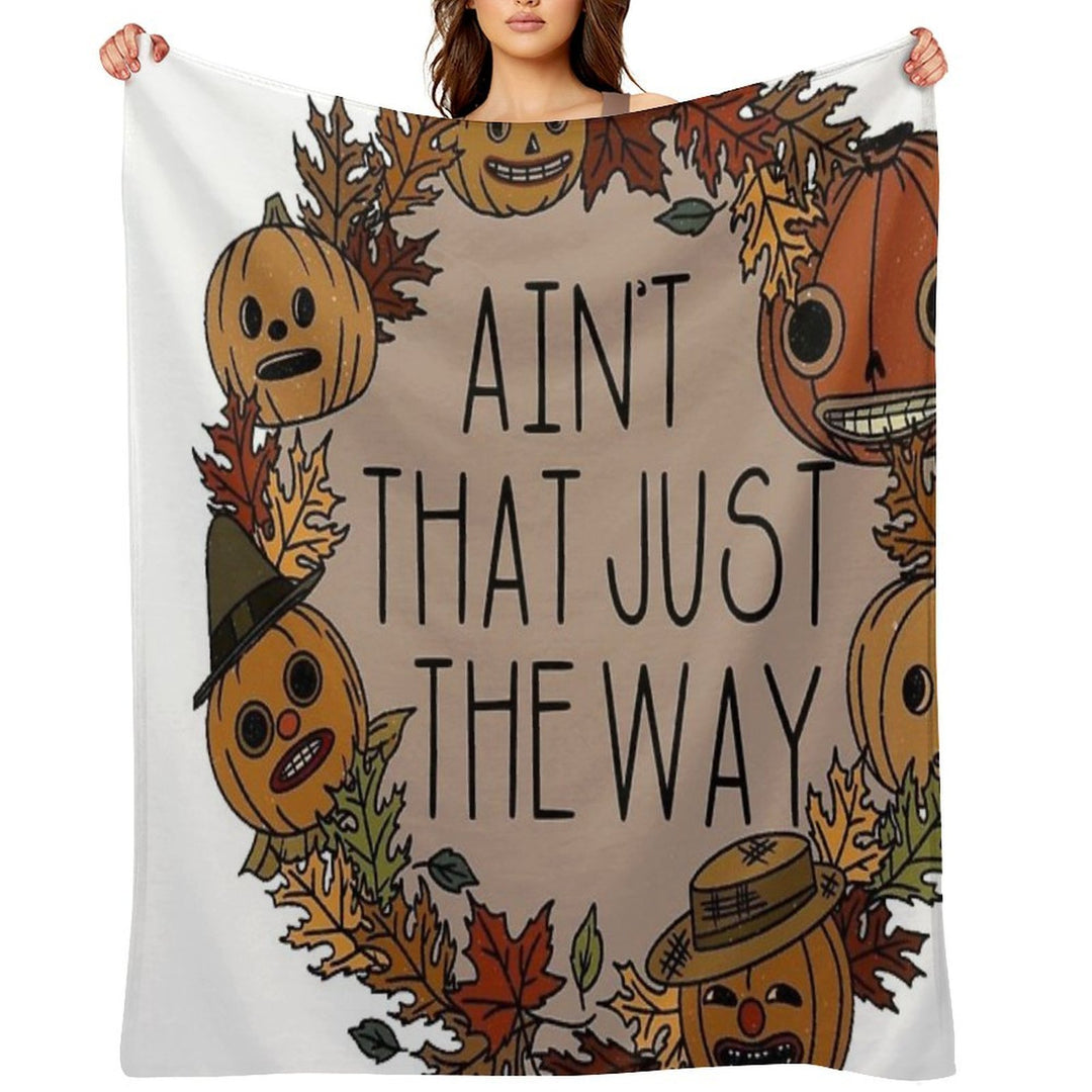 Ain't That Just The Way, over The Garden Wall Beast Anti-pilling Throw Blanket