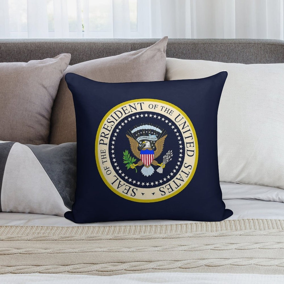 Seal of The President of The United States Soft Easy Maintenance Throw Pillow