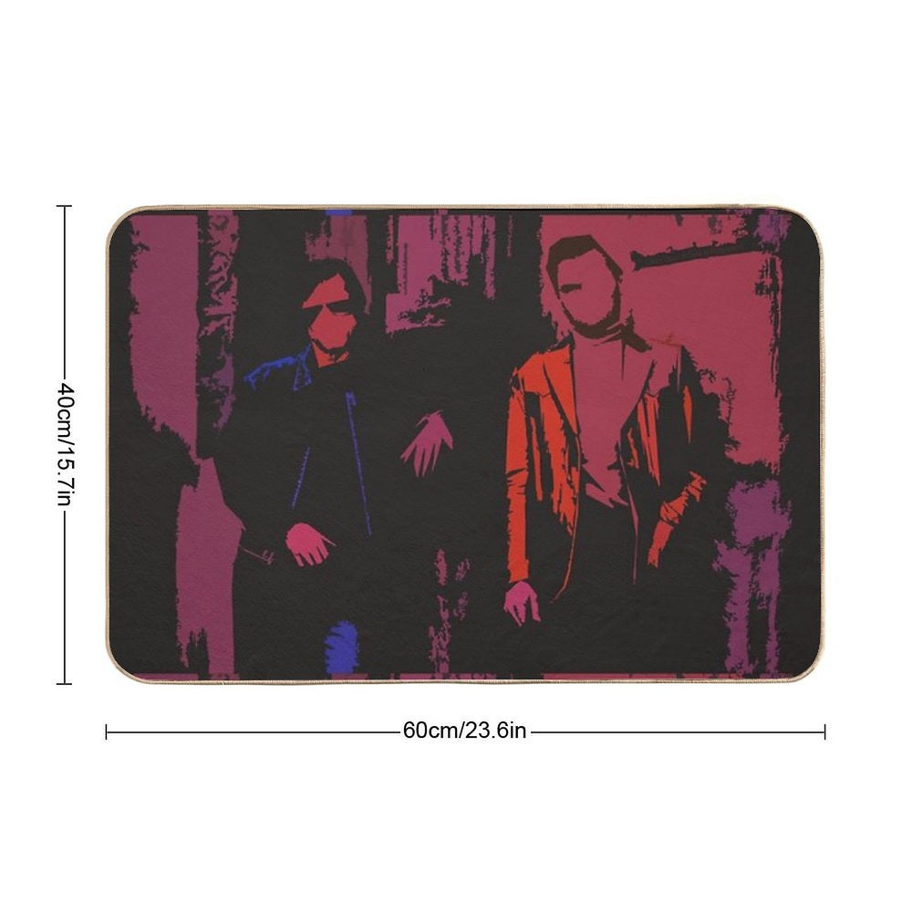 Once Upon A Time In Hollywood Minimal Poster  Easy To Clean Bath Mat