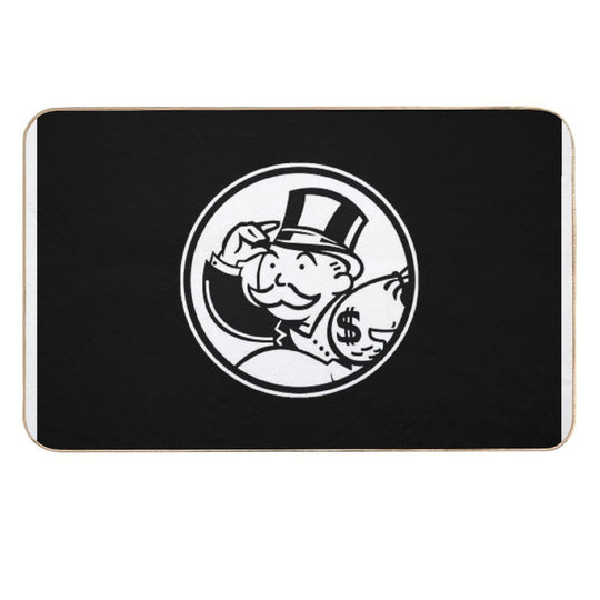 Wealthy Monopoly  Easy To Clean Bath Mat