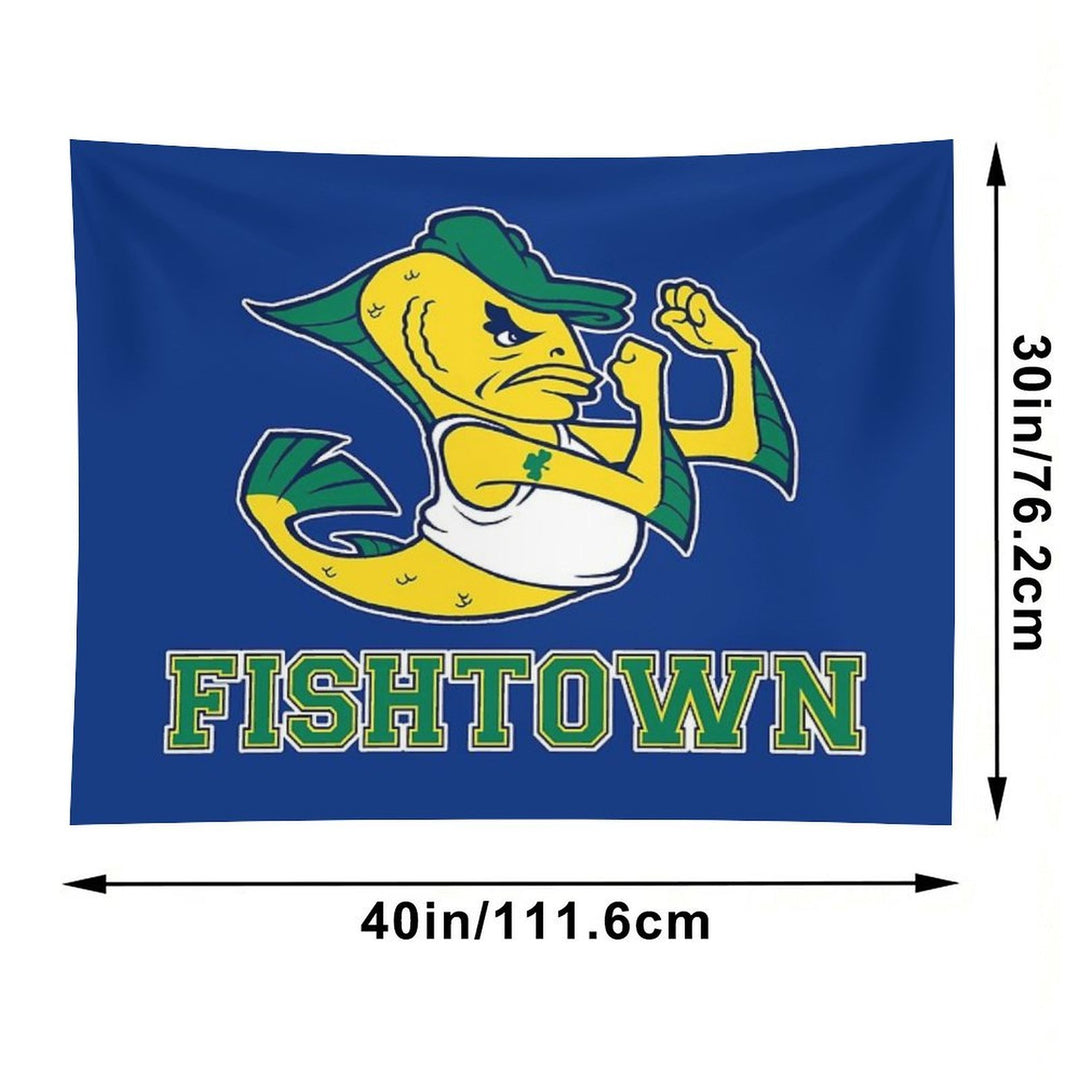 Fishtown Fightin' Fish Tapestry