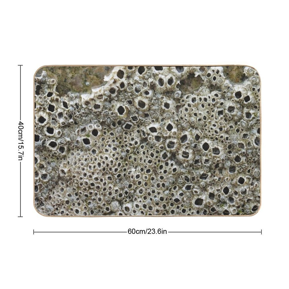Barnacles  Dirt-Trapping Bath Mat