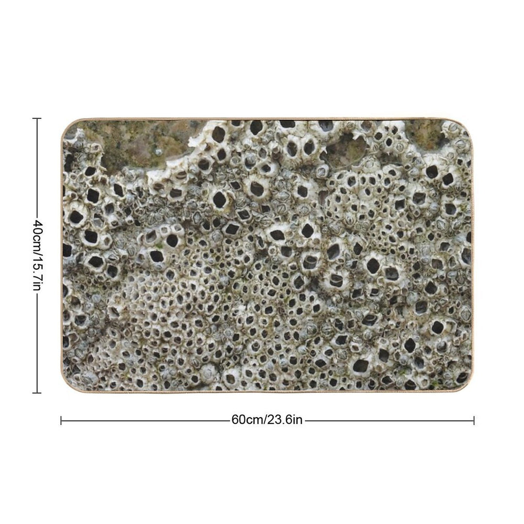 Barnacles  Dirt-Trapping Bath Mat