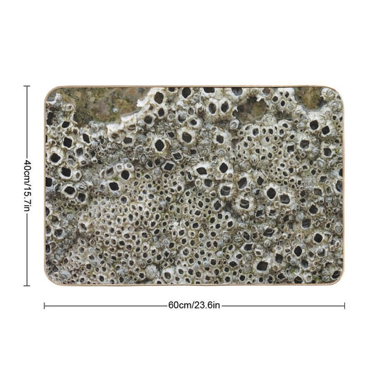 Barnacles  Dirt-Trapping Bath Mat