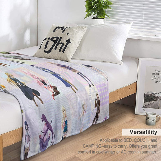 Japanese Anime Gift-ready Throw Blanket