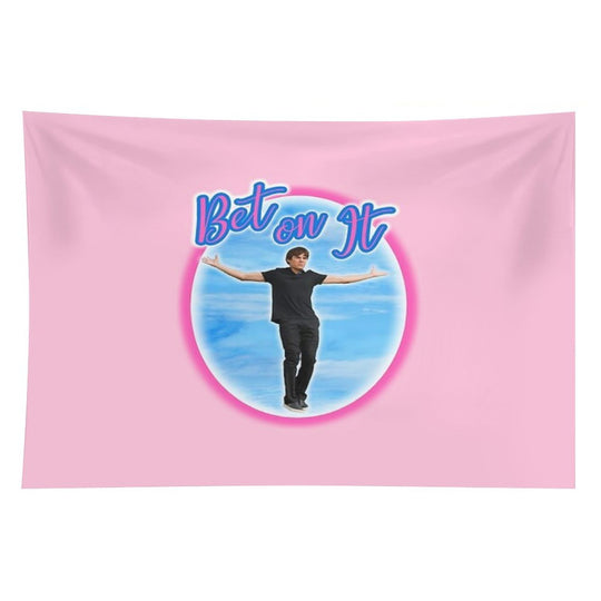 Bet on It Troy Bolton Zac Efron in High School Musical Tapestry