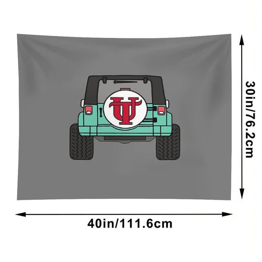 Ut Car Design Tapestry