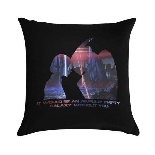 Awfully Empty Soft Decorative Cover Throw Pillow