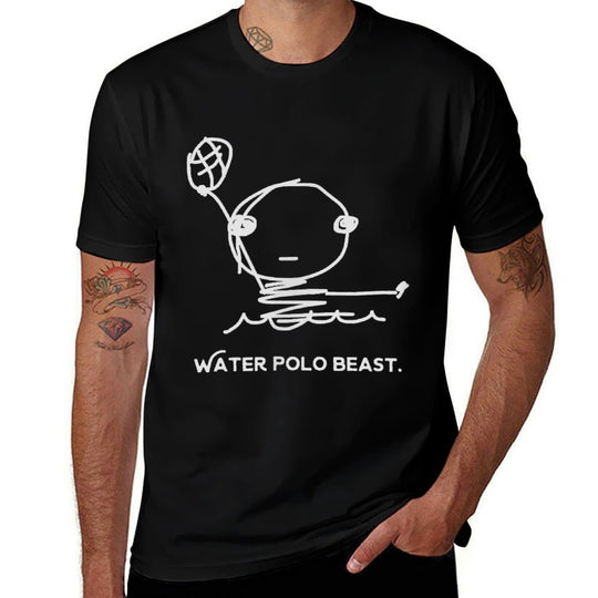 Funny Water Polo for Polo Players  Cotton T-Shirt