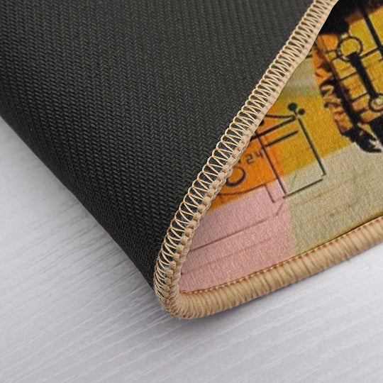 Alien with Chihuahua Eyes  Eco-Friendly Bath Mat