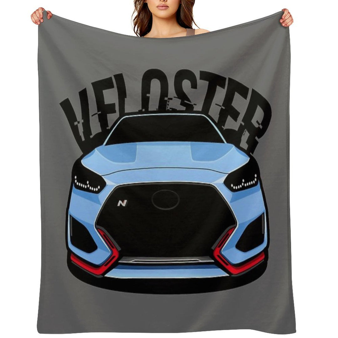 Hyundai Veloster N Comfort Throw Blanket