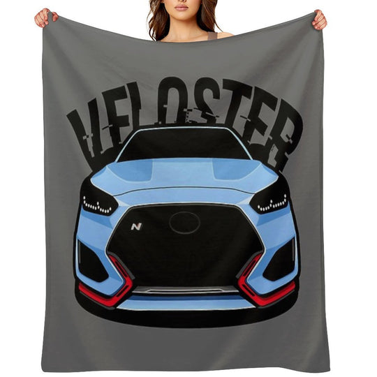 Hyundai Veloster N Comfort Throw Blanket