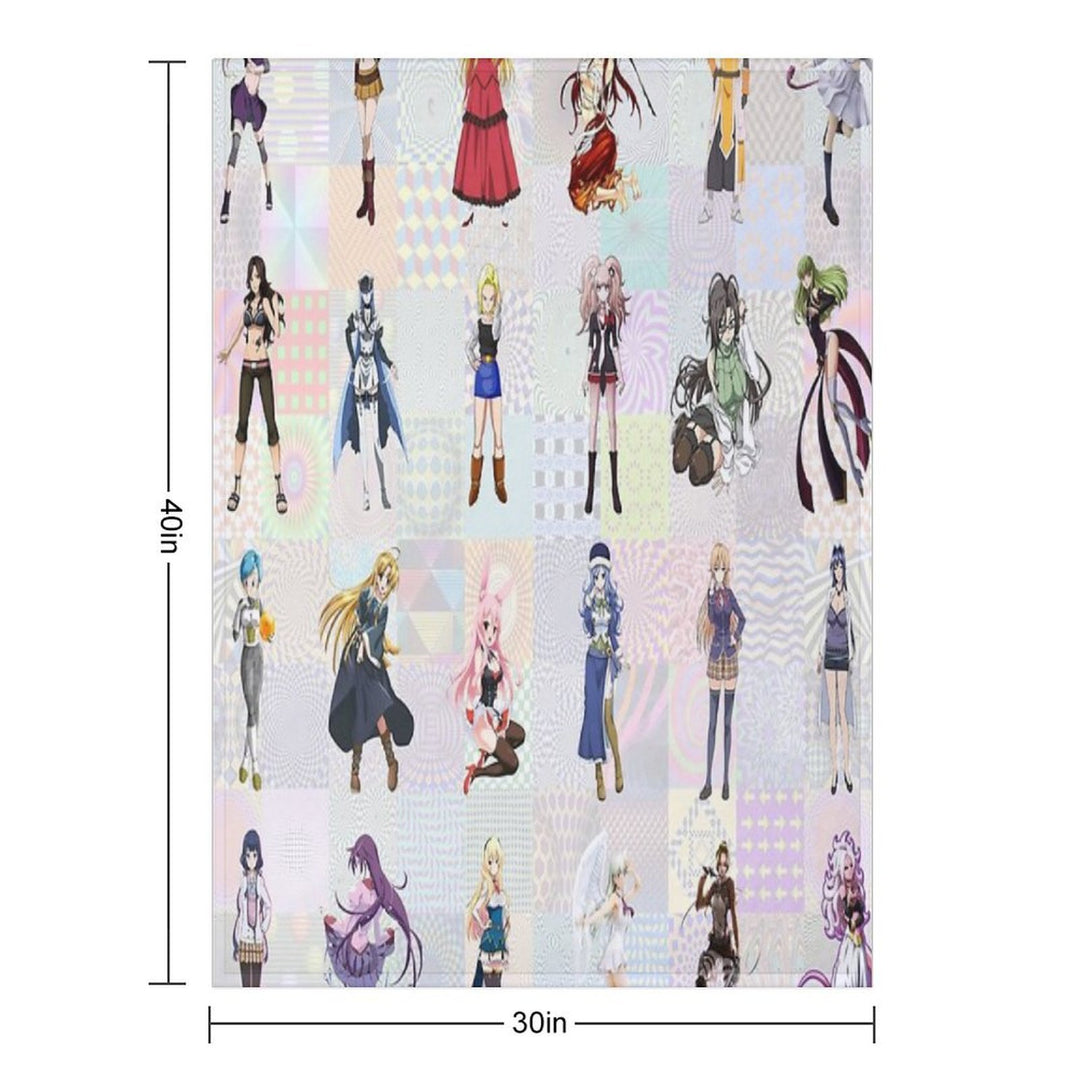 Japanese Anime Gift-ready Throw Blanket