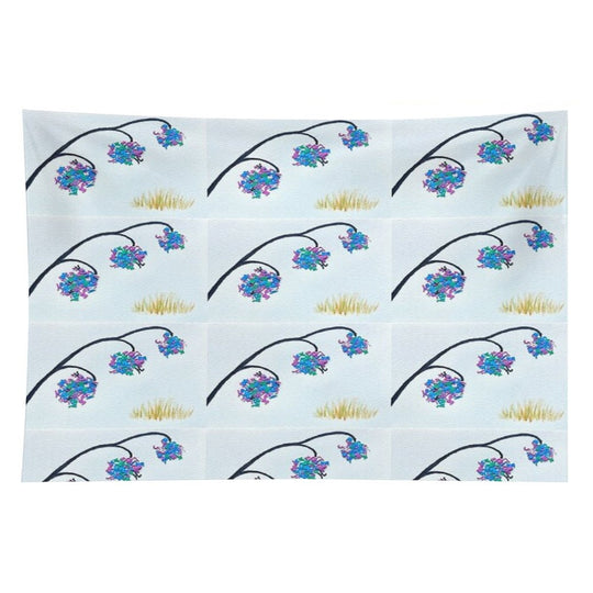 Letter Flower Tapestry