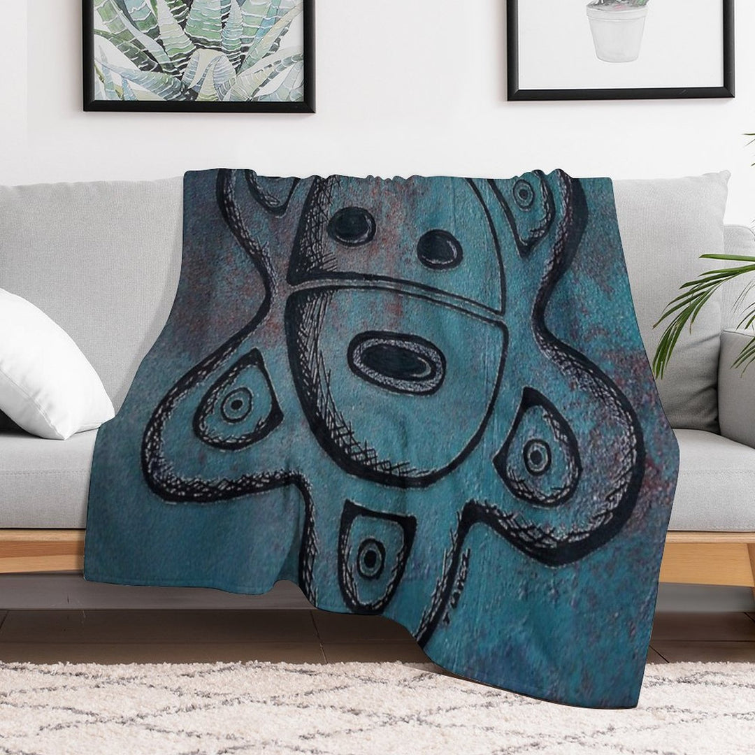 Taino Sun Comfort Throw Blanket