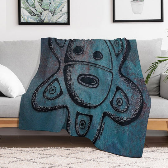 Taino Sun Comfort Throw Blanket