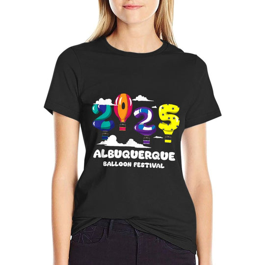 Albuquerque Balloon Festival 2025 New Mexico Fiesta  Soft T-Shirt