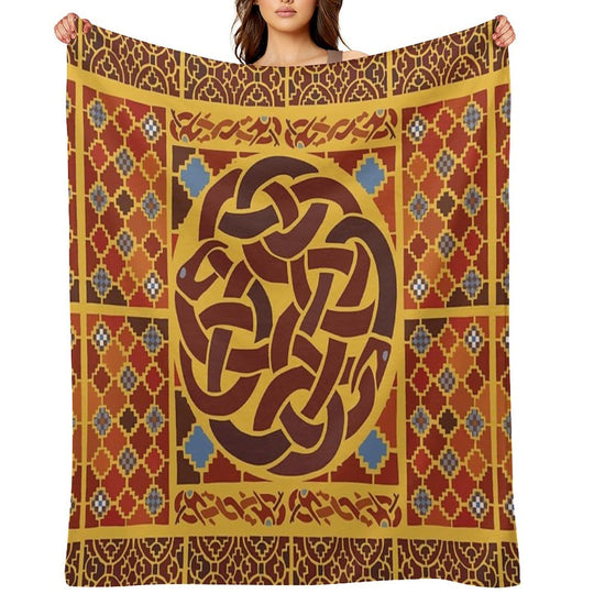 Imagining Sutton Hoo Rædwald Versatility Throw Blanket