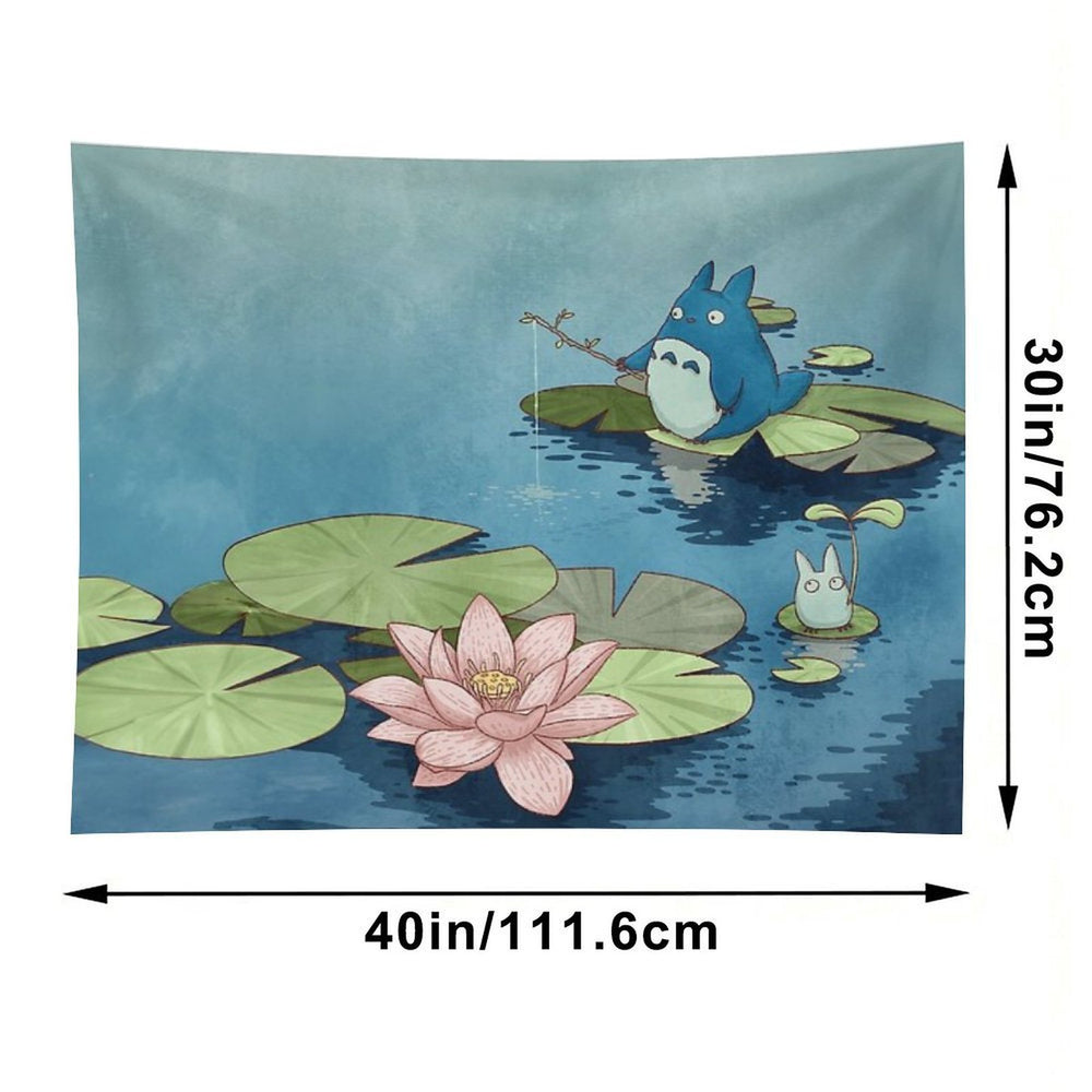 Fishing in The Pond Tapestry