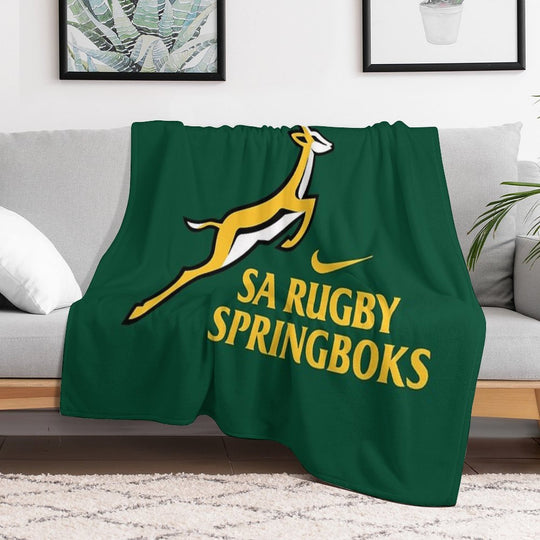 Springbok Rugby - Springboks Shrink-resistant Throw Blanket