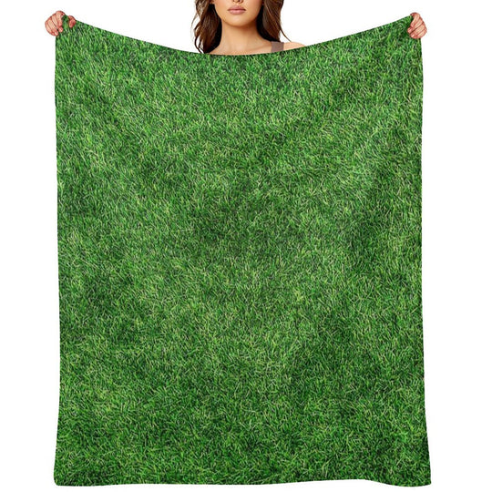 COOL !!!! GRASS BLANKET !!!! All-season Throw Blanket