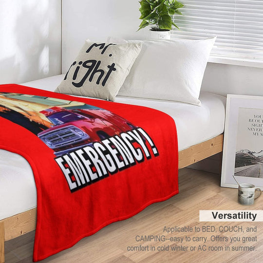 Retro Vintage 70s EMERGENCY! Cast Tribute Multi-functional Throw Blanket