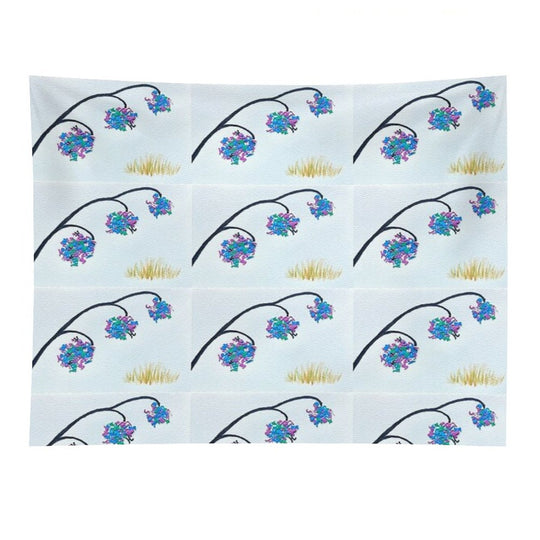 Letter Flower Tapestry