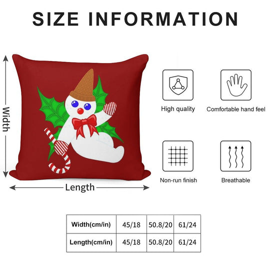 Christmas Fairy Soft Durable Construction Throw Pillow
