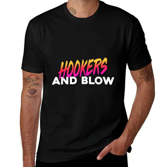 Hookers And Blow Funny Meme  Stretchy T-Shirt