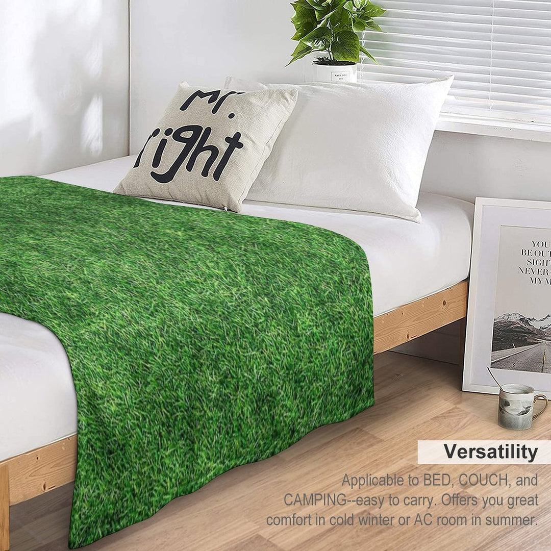 COOL !!!! GRASS BLANKET !!!! All-season Throw Blanket