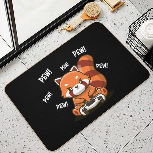 Red Panda  Versatile Bath Mat