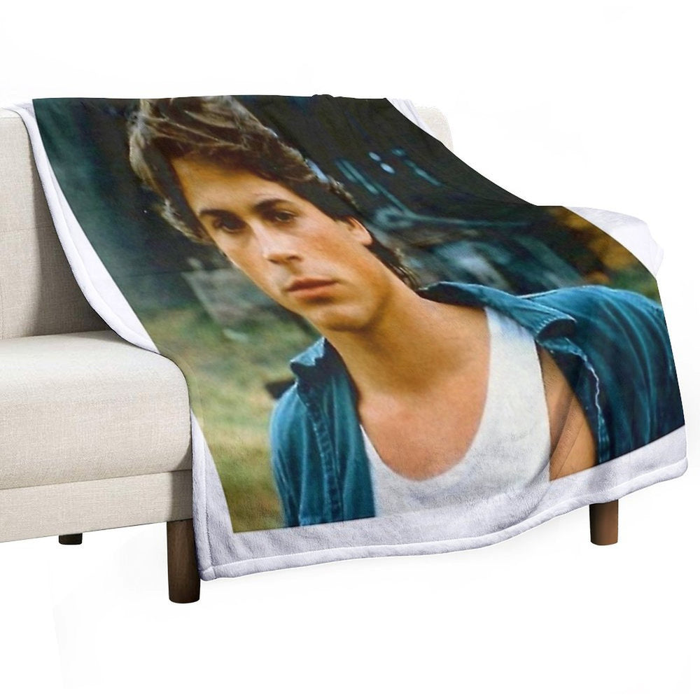 Rob Lowe Wrinkle-free Throw Blanket