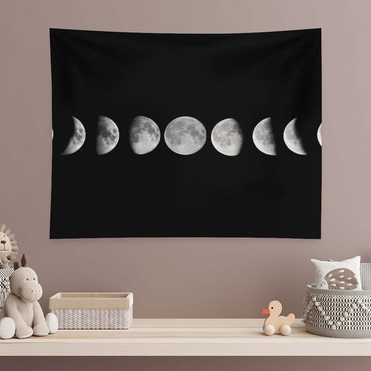 Moon Phases Tapestry