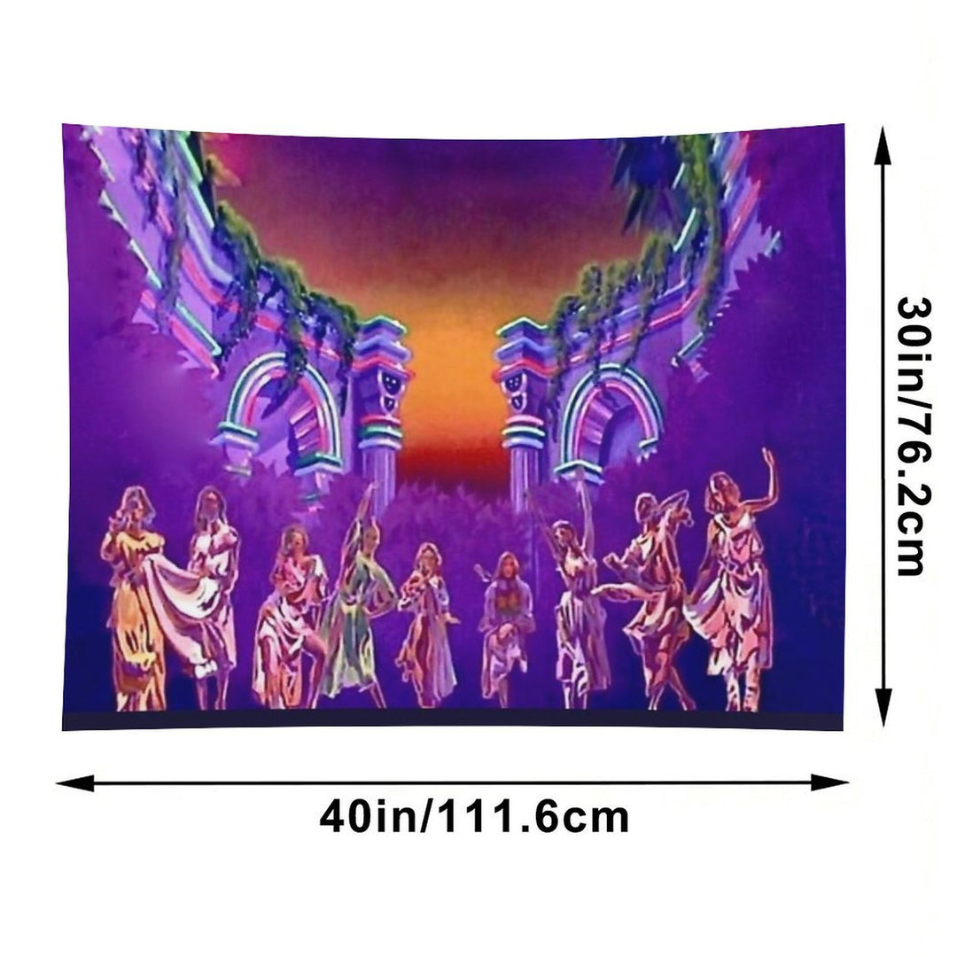 Xanadu - Olivia Newton-John - Mural  Designs by PopRetroDisco Tapestry