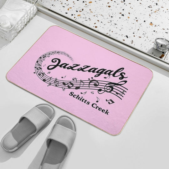 Jazzagals Schitts Creek  Repositionable Bath Mat